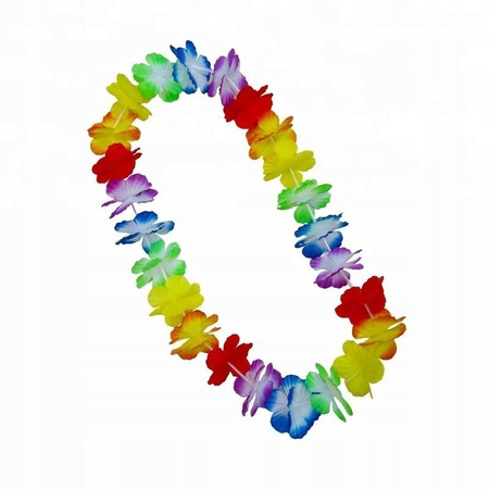 10X KWIATY HAWAJSKIE ALOHA NASZYJNIK HAWAJSKI AKCESORIA NA PANIEŃSKI